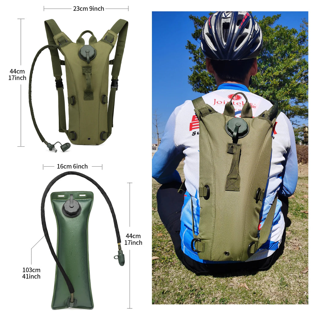 Mochila Táctica De Hidratación De Agua