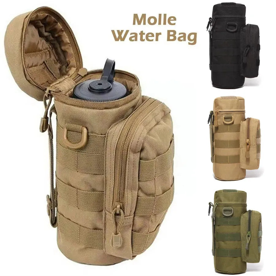 Bolsa Táctica Molle Para Botella De Agua