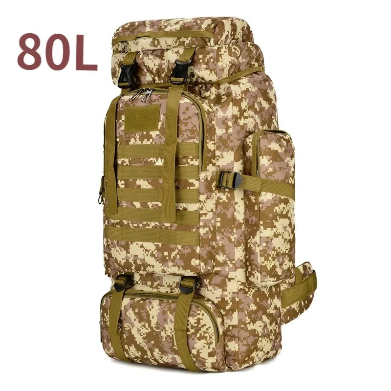 Mochila De Camping Tactica 80L/100L