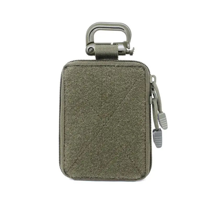 POUCH TÁCTICO EDC COMPACTO CON MOSQUETÓN