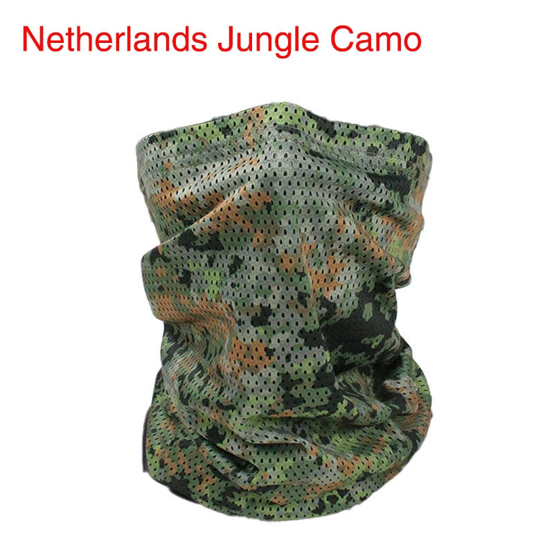 Pañuelo Tactico De Malla Militar