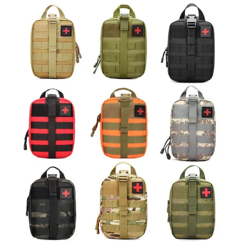 EMT Molle Medical Pouch EDC Tool Hunting Bag Handbag Outdoor Sports Travel Camping Hiking Accessories Organizer Waist Pack Bags