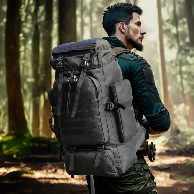 Mochila De Camping Tactica 80L/100L