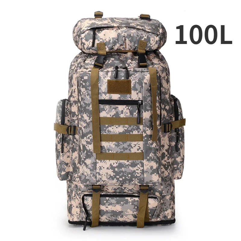 Mochila De Camping Tactica 80L/100L