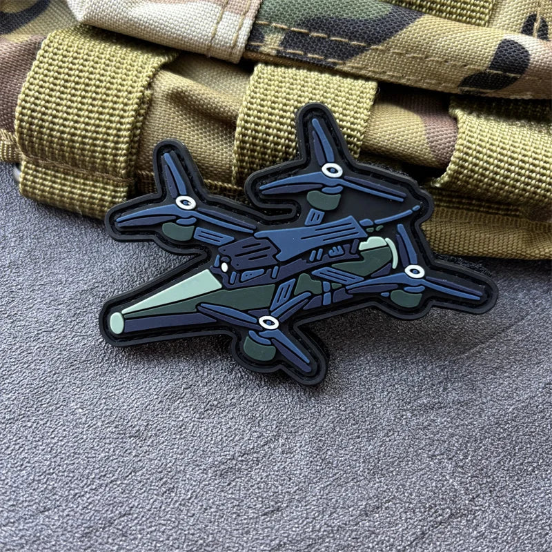 Parche táctico militar "Dron UAV"