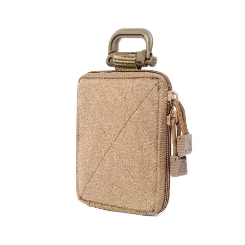 POUCH TÁCTICO EDC COMPACTO CON MOSQUETÓN