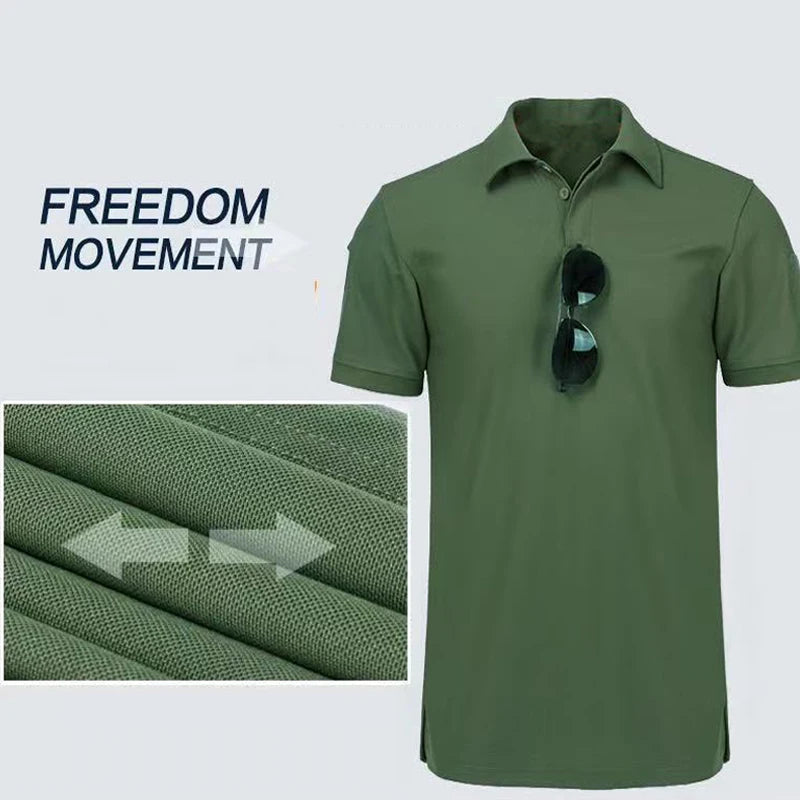 Camiseta Táctica Militar Secado Rapido