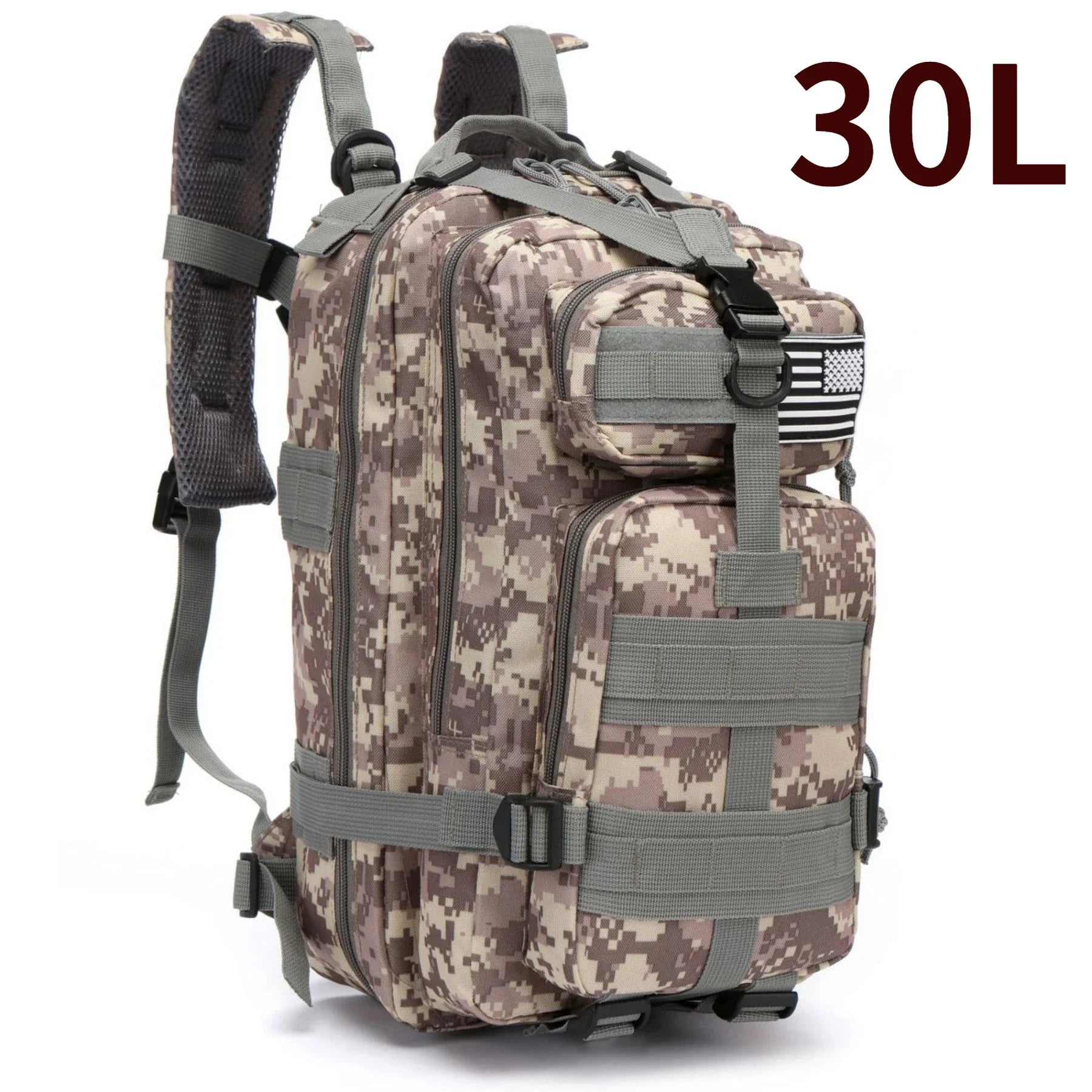 Mochila Impermeable De Nailon 1000D De 30L/50L