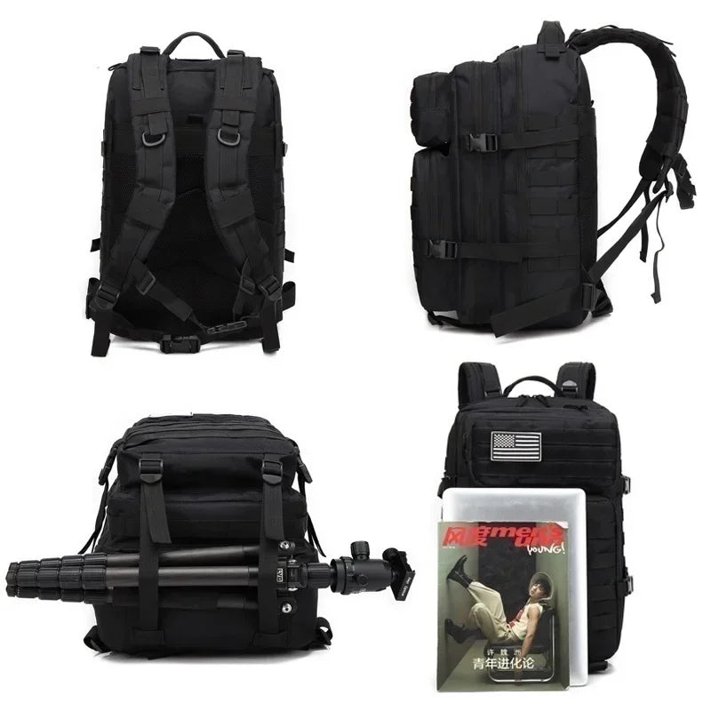 Mochila Impermeable De Nailon 1000D De 30L/50L
