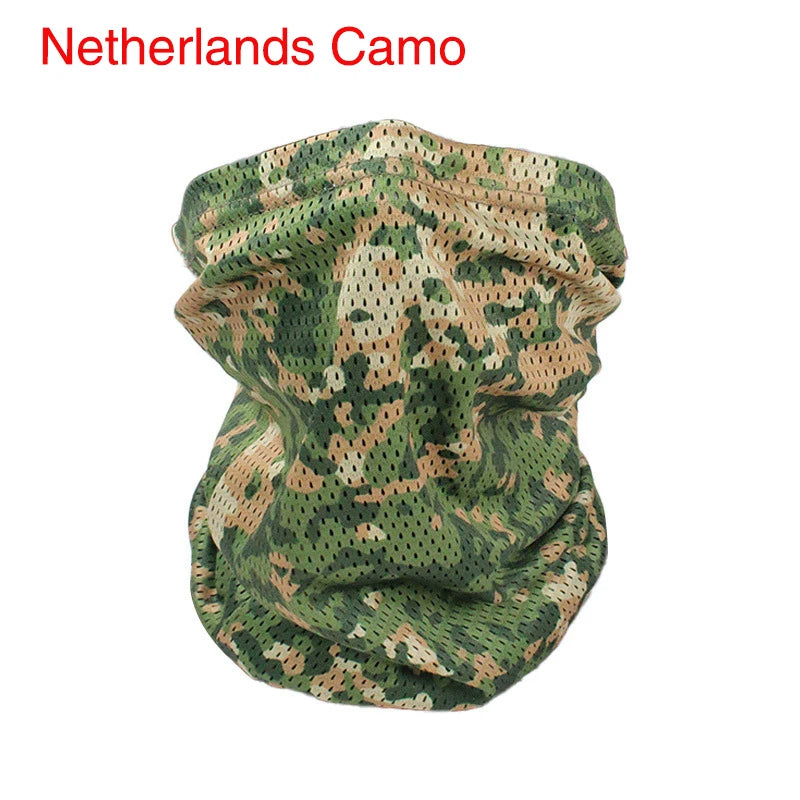 Pañuelo Tactico De Malla Militar