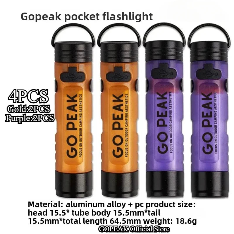 MINI LINTERNA TÁCTICA GOPEAK