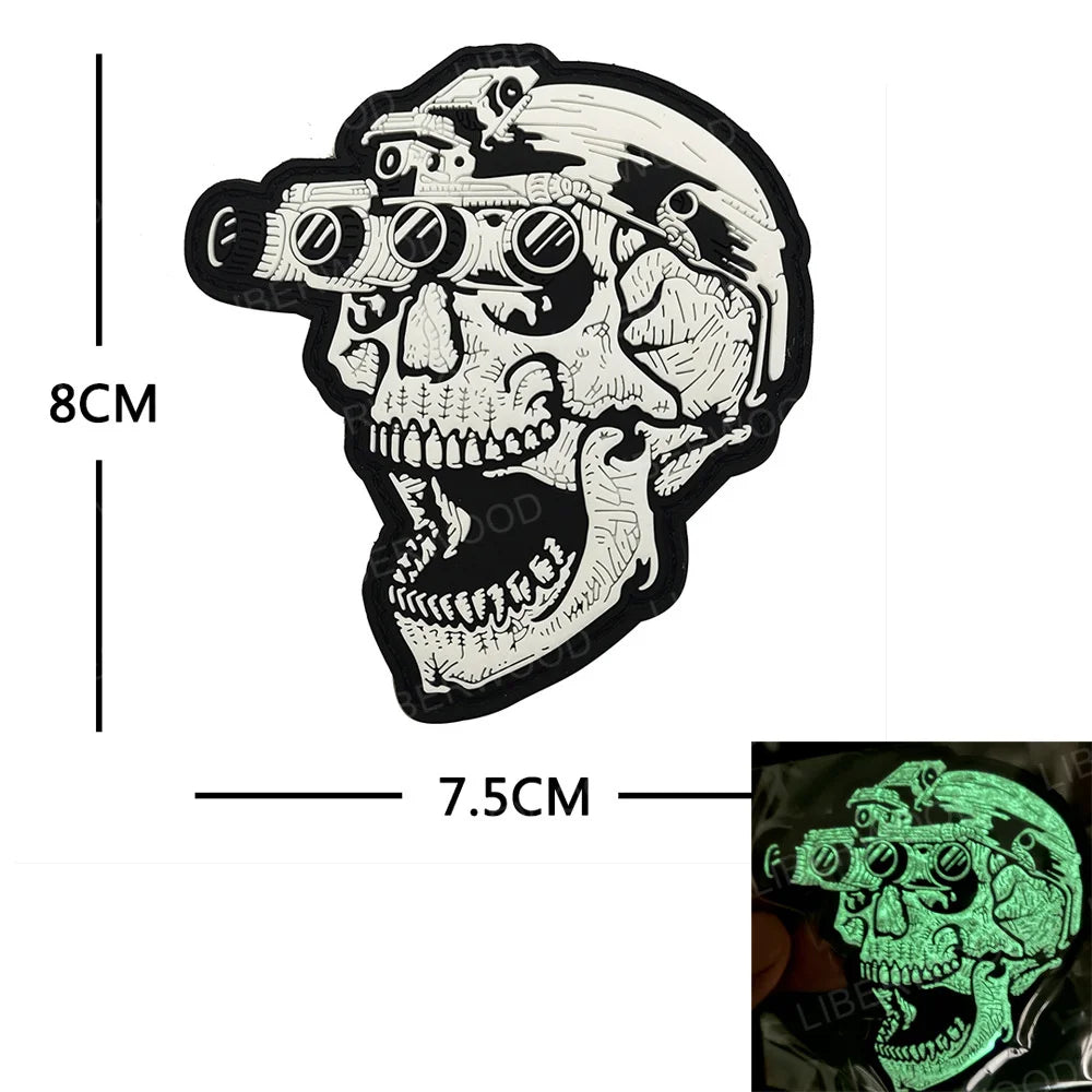 Parches Tacticos Calaveras