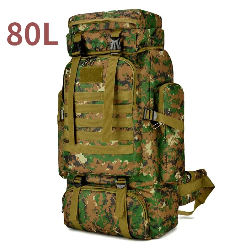 Mochila De Camping Tactica 80L/100L