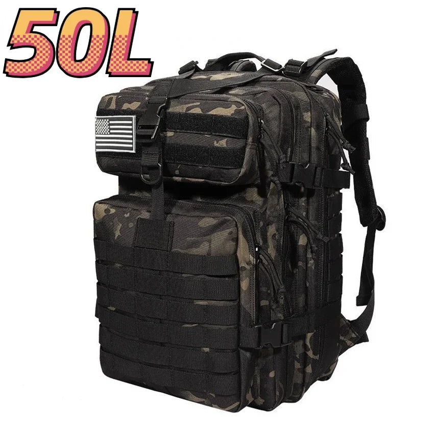 Mochila Impermeable De Nailon 1000D De 30L/50L