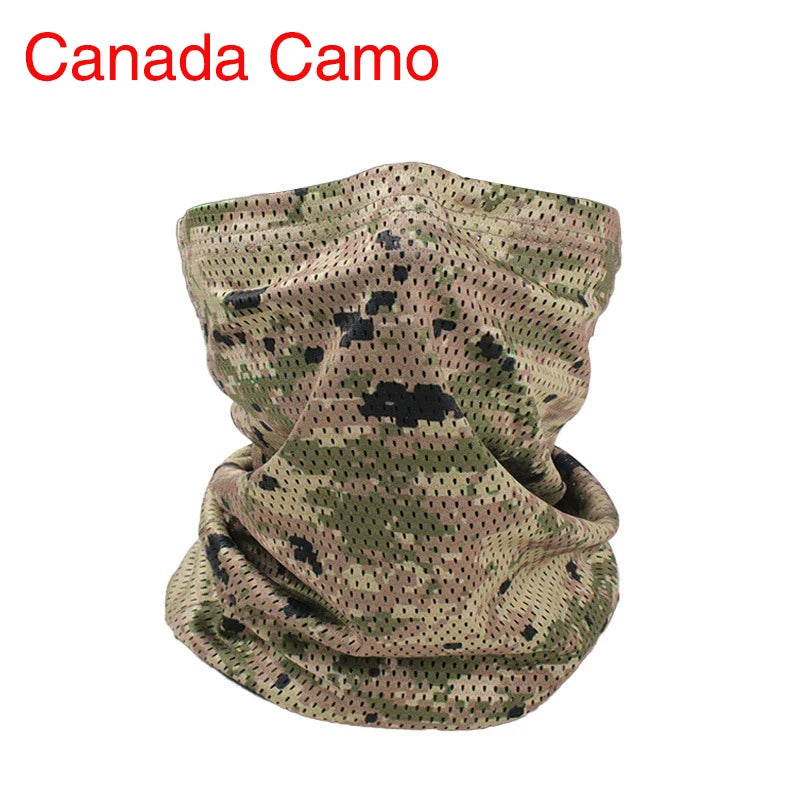 Pañuelo Tactico De Malla Militar