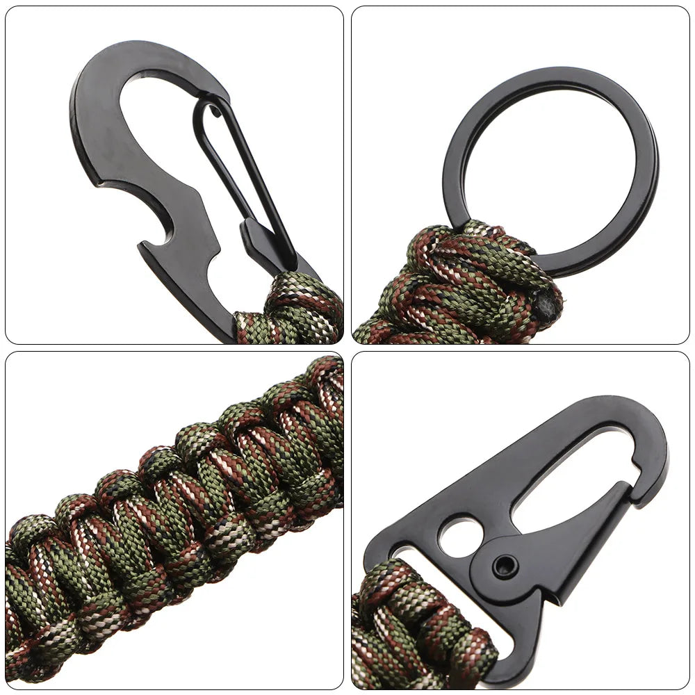 Llavero Para Exteriores Mosquetón De Cuerda