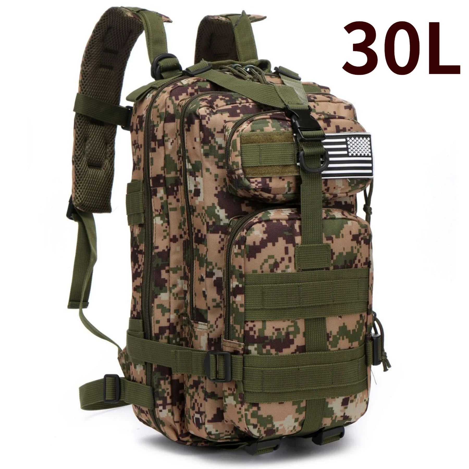 Mochila Impermeable De Nailon 1000D De 30L/50L